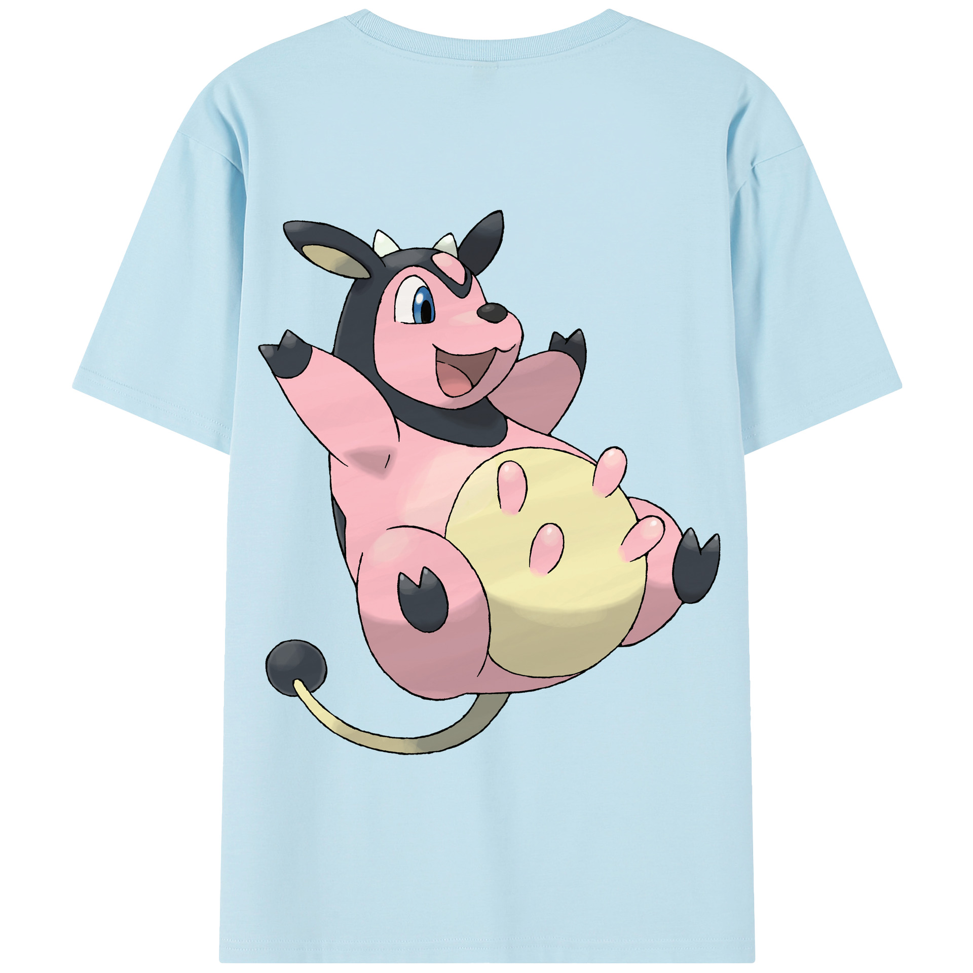 （画像用） ポケットモンスター Pokémon 綿100％半袖Tシャツ（背面プリント）